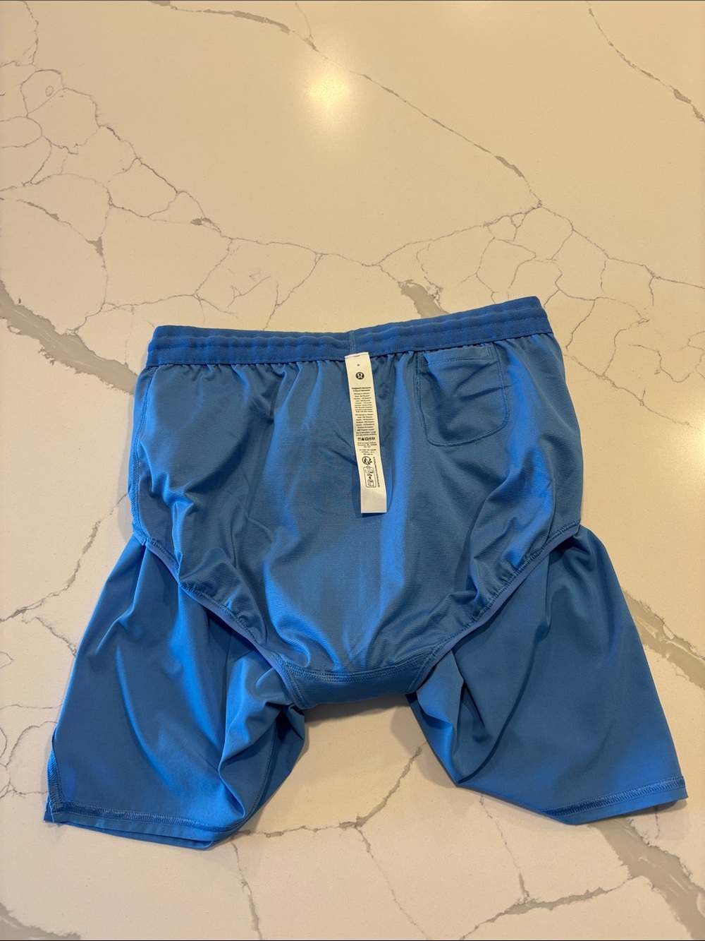 Lululemon Pace Rival High Rise Shorts 5” ~ 6 ~ Pool Party - Picture 8 of 15